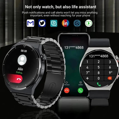 Huawei Xiaomi GT3 Pro Smart Watch for Men - Advanced Fitness Tracker, Heart Rate Monitor, GPS, Waterproof