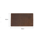 CONTACT'S FAMILY 100% Nubuck Leather Mouse Pad – Premium Desk Mat for Keyboard, Laptop & Office Computer Setup
