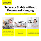 Baseus Universal Flexible Phone Holder – 360° Rotation Long Arm Stand for Bed, Desk, iPhone, iPad, Tablet