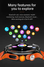2024 New Outdoor Sport Smartwatch – GPS, Compass, LED Flashlight, 3ATM Waterproof, BT5.3 Call for Huawei & Xiaomi