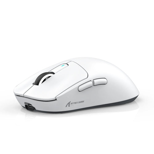 Attack Shark X3Pro/X3 Wireless Gaming Mouse – 26000 DPI, Tri-Mode Connectivity, Ergonomic Ultra-Lightweight Design with RGB for PC, Laptop & Console Gaming