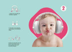 Baby Noise-Cancelling Headphones – 2-in-1 Convertible Earmuffs for Infants | Noise Reduction for Peaceful Sleep