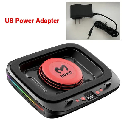 FL08 Laptop Cooler Strong Wind Cooling Stand Base Adjustable Powerful Fan Pressure Game Cooling Pad Bracket For Laptop Notebooks