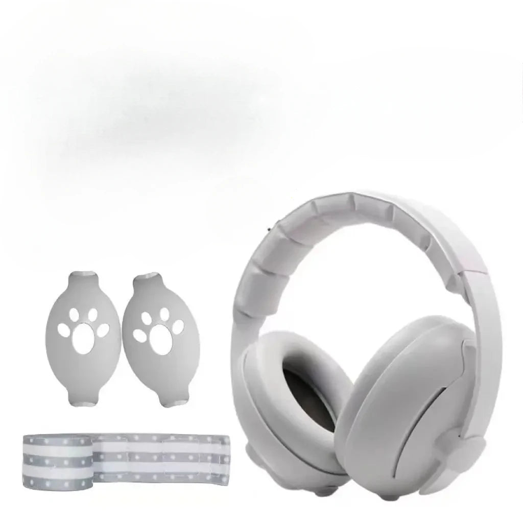 Baby Noise-Cancelling Headphones – 2-in-1 Convertible Earmuffs for Infants | Noise Reduction for Peaceful Sleep