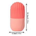 DIY Face Skincare Roller – Portable & Reusable Silicone Massager Reduces Puffiness, Lifts & Contours for Radiant Skin