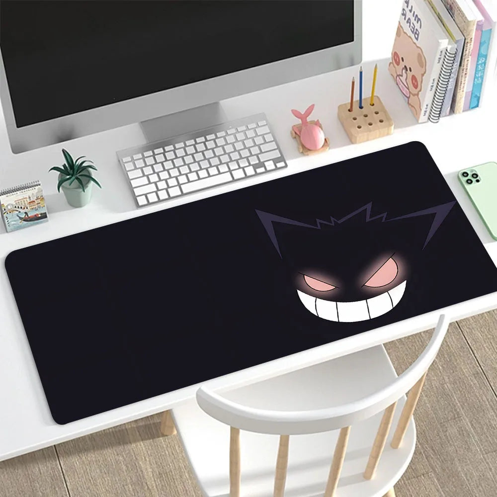 Horrible Cartoon Monster Pattern Large Gaming Mouse Pad E-Sports Office Desk Mat Keyboard Pad Rubber Non-Slip Computer Mat