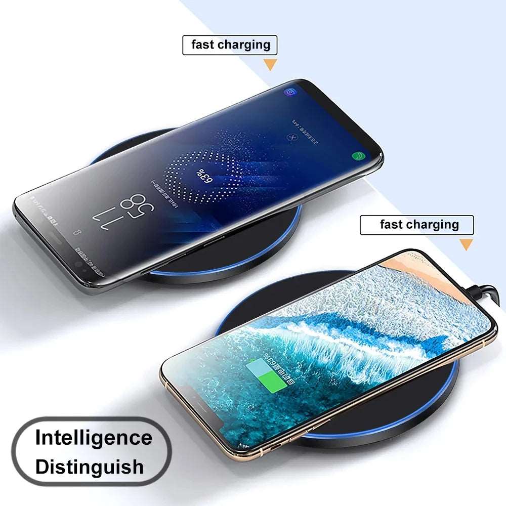 60W Fast Wireless Charger Pad | iPhone, Samsung Galaxy S22/S21/S23, Xiaomi | Stylish & High-Speed Charging