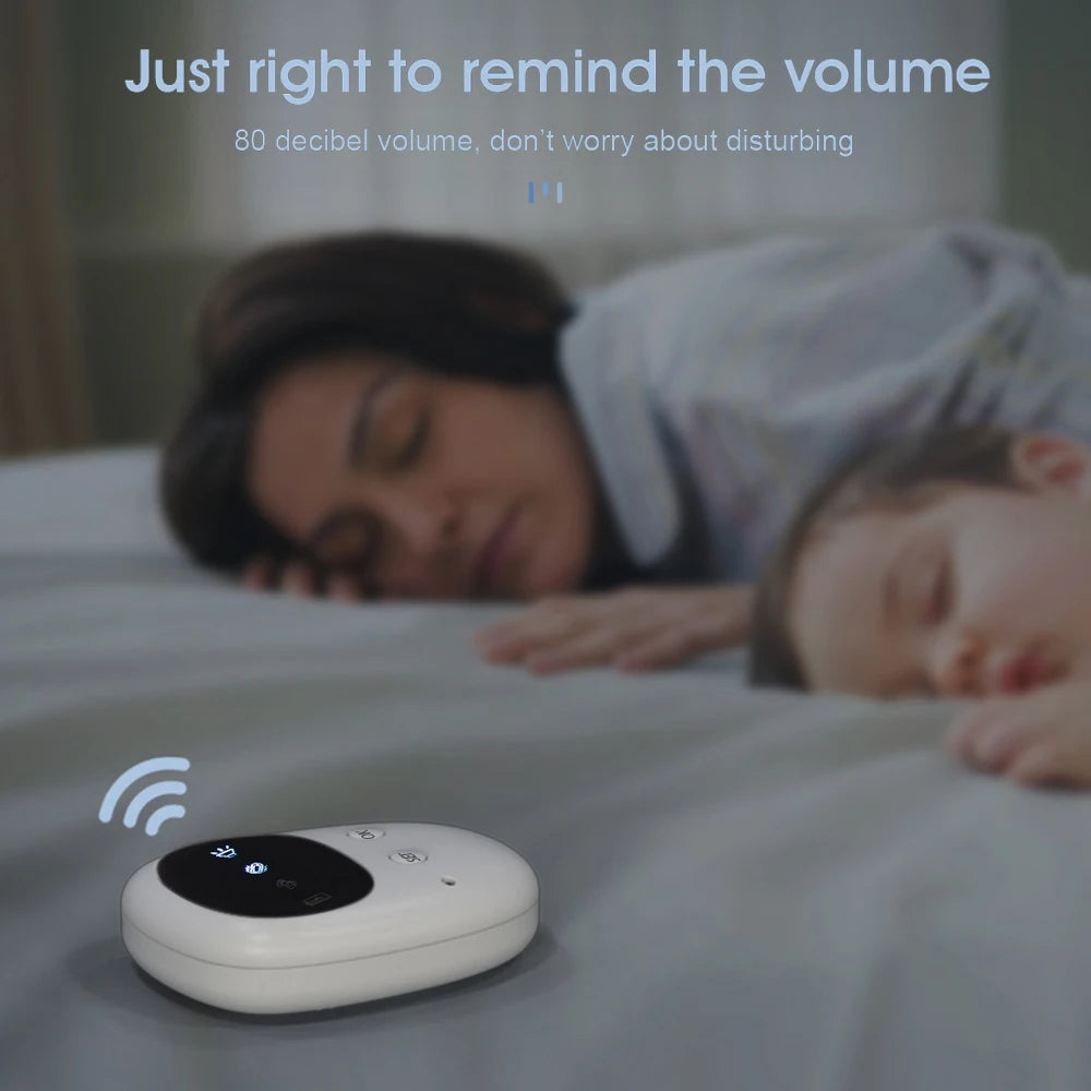 Wireless Bedwetting Alarm – Safe and Comfortable Potty Training Device for Kids and Babies Helps Improve Nighttime Dryness with Gentle Alerts and Easy-to-Use Design