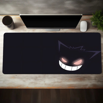 Horrible Cartoon Monster Pattern Large Gaming Mouse Pad E-Sports Office Desk Mat Keyboard Pad Rubber Non-Slip Computer Mat