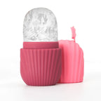 DIY Face Skincare Roller – Portable & Reusable Silicone Massager Reduces Puffiness, Lifts & Contours for Radiant Skin