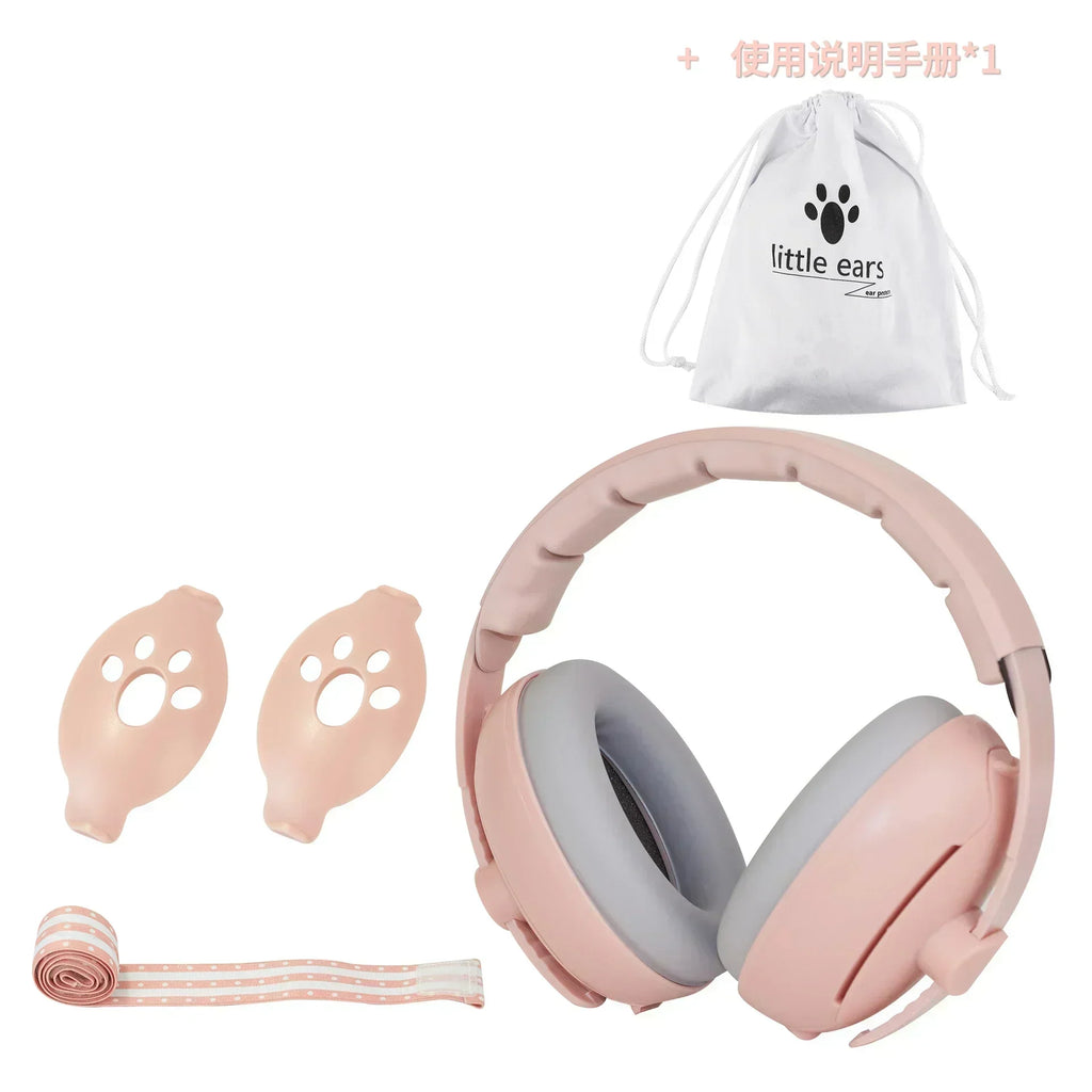 Baby Noise-Cancelling Headphones – 2-in-1 Convertible Earmuffs for Infants | Noise Reduction for Peaceful Sleep