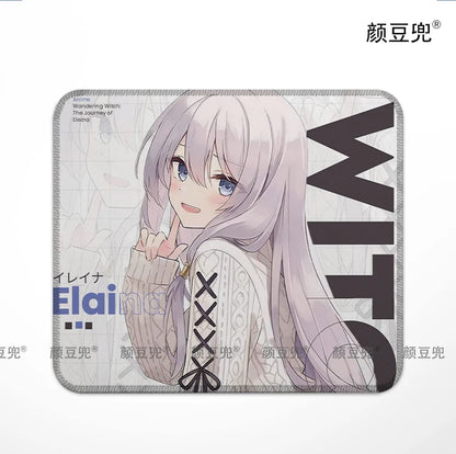 Elaina Anime イレイナ MousePad For Small Size Large Gaming Mouse Pad For Gamer Company Keyboard Mouse Mats Carpet Computer Desk Mats