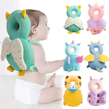 1-3T Toddler Baby Head Protector – Angel Bee Cartoon Safety Cushion for Back & Head Injury Prevention