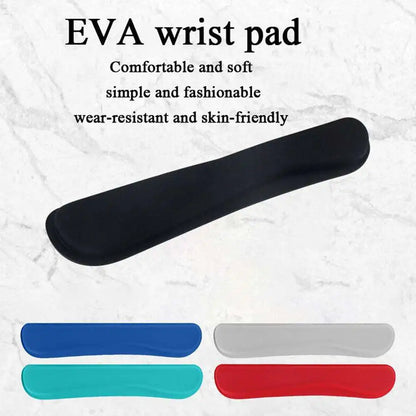 Keyboard Mouse Wrist Rest Pad Memory Foam Superfine Fiber Easy Typing Non-Slip Wrist Rest Pain Relief Office Supplies