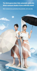 Xiaomi Automatic Umbrella 24 Bone – Large Size UV Protection Sunshade & Rain Umbrella, Foldable Windproof Design