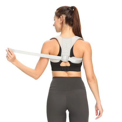 Adjustable Back Shoulder Posture Corrector Belt | Clavicle Spine Support for Home, Office & Sports | Upper Neck Brace for Body Reshaping