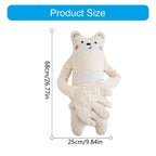 Cartoon Baby Sleep Aid Hand Pillow – Soothing Pacify Doll with Optional Music for Newborn Comfort & Peaceful Sleep
