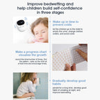 Wireless Bedwetting Alarm – Safe and Comfortable Potty Training Device for Kids and Babies Helps Improve Nighttime Dryness with Gentle Alerts and Easy-to-Use Design
