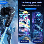 Lenovo GM2 Pro Bluetooth 5.3 Wireless Earphones – In-Ear Gaming & Music Headset with Low Latency, Waterproof Sports Design