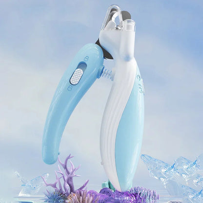 Professional Pet Nail Clippers with LED Light – Paw Grooming Trimmer for Dogs, Cats & Small Animals