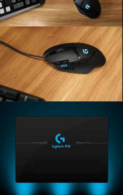 Logitech G402 Hyperion Fury Wired Gaming Mouse – 4000 DPI, 8 Buttons