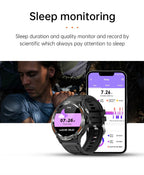 2024 New Outdoor Sport Smartwatch – GPS, Compass, LED Flashlight, 3ATM Waterproof, BT5.3 Call for Huawei & Xiaomi