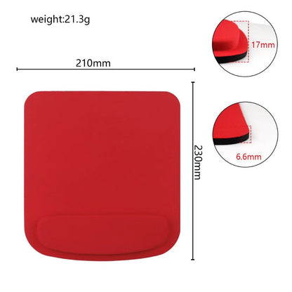 Round EVA Wrist Mouse Pad Computer Mouse Wrist Support Slow Rebound Memory Foam For Keyboard Mouse PC Laptop Desk Pads