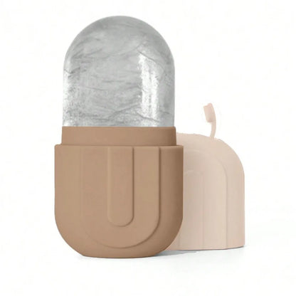 Silicone Ice Roller for Face – Reusable Facial Massager for Skin Care, Lifting & Contouring