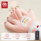 AIBEDILA Baby Sleep Aid Pillow – Soothing Hand Palm Design for Infants & Toddlers Remote-Controlled, Heatable & Soft Plush Comfort for Peaceful Sleep and Cuddle Time