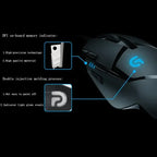 Logitech G402 Hyperion Fury Gaming Mouse Ultra-Fast Wired Sensor – 4000 DPI, 8 Buttons