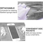 Xnyocn Tablet Pillow Stand – Adjustable Multi-Angle Soft Holder for iPad, Tablets, E-Readers & Smartphones, Comfortable Lap Cushion for Reading, Gaming, and Hands-Free Use