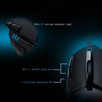 Logitech G402 Hyperion Fury Gaming Mouse Ultra-Fast Wired Sensor – 4000 DPI, 8 Buttons