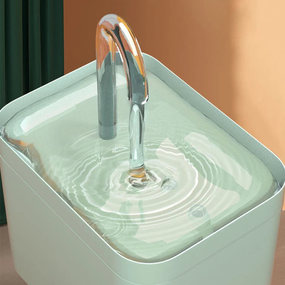 Ultra-Quiet Cat Water Fountain – Smart Automatic Pet Dispenser with Filter (1.5L)