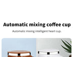 Automatic Portable Coffee Mixing Cup – Battery-Powered Electric Stainless Steel Rotary Mixer