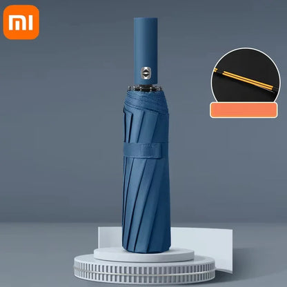 Xiaomi Automatic Umbrella 24 Bone – Large Size UV Protection Sunshade & Rain Umbrella, Foldable Windproof Design