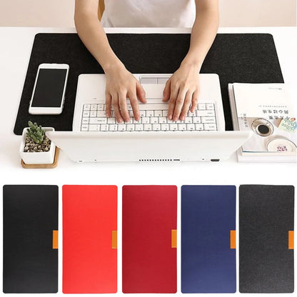 Large Office Computer Desk Mat Table Keyboard Big Mouse Pad Laptop Cushion Desk Non-slip Felt Mat Gamer Mousepad Mat 600*300mm