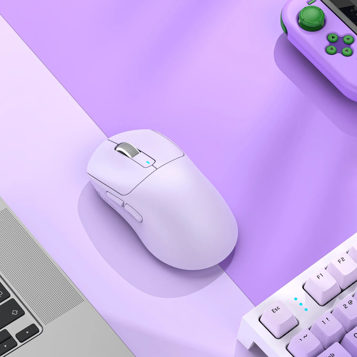 Attack Shark X3Pro/X3 Wireless Gaming Mouse – 26000 DPI, Tri-Mode Connectivity, Ergonomic Ultra-Lightweight Design with RGB for PC, Laptop & Console Gaming