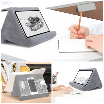 Multifunctional Pillow-Type Tablet and Phone Holder - Ultimate Comfort and Convenience for Your Devices