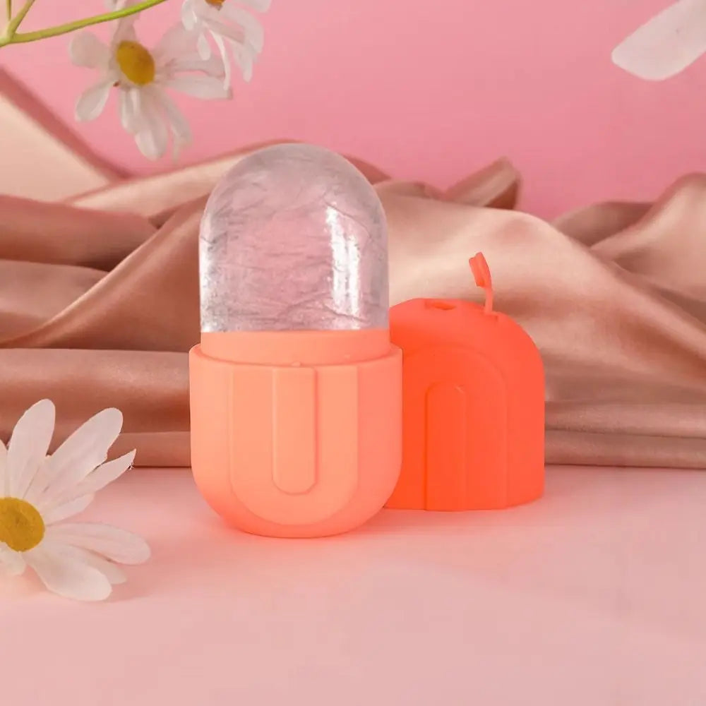Silicone Ice Roller for Face – Reusable Facial Massager for Skin Care, Lifting & Contouring