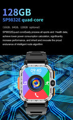 Valdus PGD 4G Android Smart Watch for Men – 64GB ROM, Dual HD Camera, NFC, WiFi, GPS, SIM Support, Fitness & Health Tracker