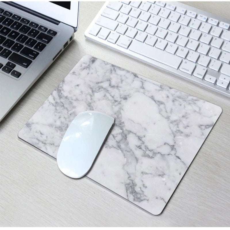 220*180*3mm Marbling Mouse Pad Non-slip Gaming Mouse Pad Desk Mouse Mat for Office Desk Home Mousepad