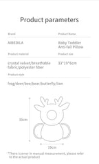 AIBEDILA Baby Head Protection Pillow – Soft Anti-Fall Cushion with Adjustable Headrest