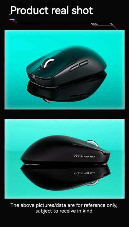 VGN VXE Dragonfly R1 Pro Max Gaming Mouse – Wireless, Bluetooth, 3395 Sensor, Lightweight 54g, Rechargeable