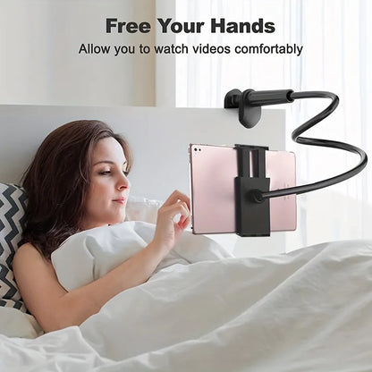 Lazy Bedside Desktop Live Mobile Phone Tablet Stand - Flexible and Adjustable