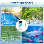 100 Pcs 9-in-1 / 7-in-1 Aquarium Test Kit – Fish Tank Water Quality Monitor with pH Test Strips, Fast & Accurate