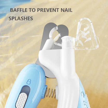 Professional Pet Nail Clippers with LED Light – Paw Grooming Trimmer for Dogs, Cats & Small Animals