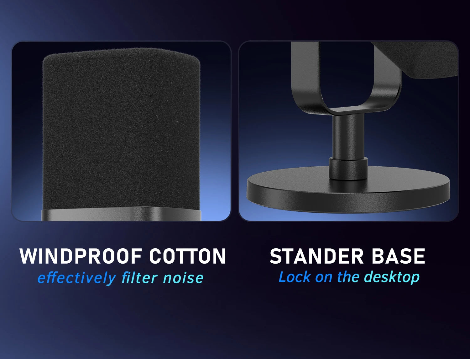 FIFINE AM8 USB/XLR Dynamic Gaming Microphone – RGB, Touch Mute, Real-Time Monitoring for Gaming, Streaming, Podcasting & Content Creation