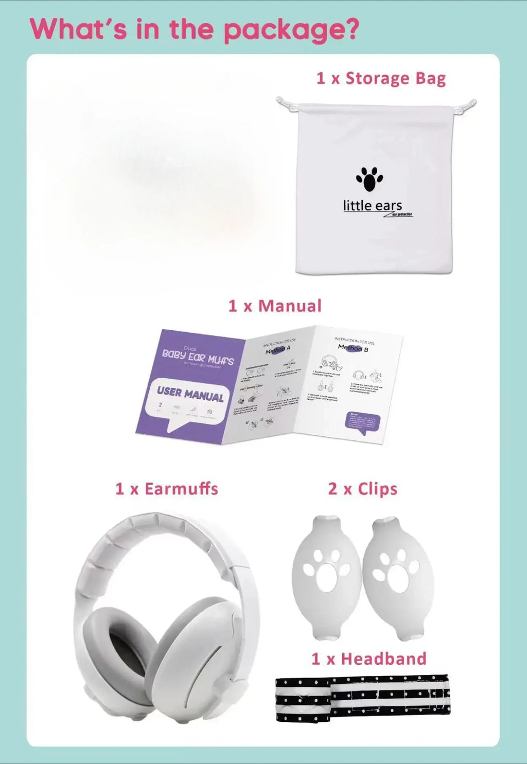 Baby Noise-Cancelling Headphones – 2-in-1 Convertible Earmuffs for Infants | Noise Reduction for Peaceful Sleep