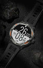 2024 New Outdoor Sport Smartwatch – GPS, Compass, LED Flashlight, 3ATM Waterproof, BT5.3 Call for Huawei & Xiaomi