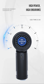Portable Air Duster for Computer Cleaning – 51000RPM Cordless Compressed Air Blower with LED Light for PC & Keyboard